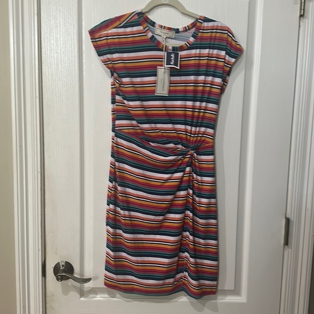 Colorful Striped Dress